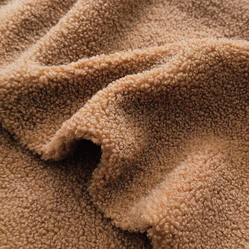 Teddy fleece fabric